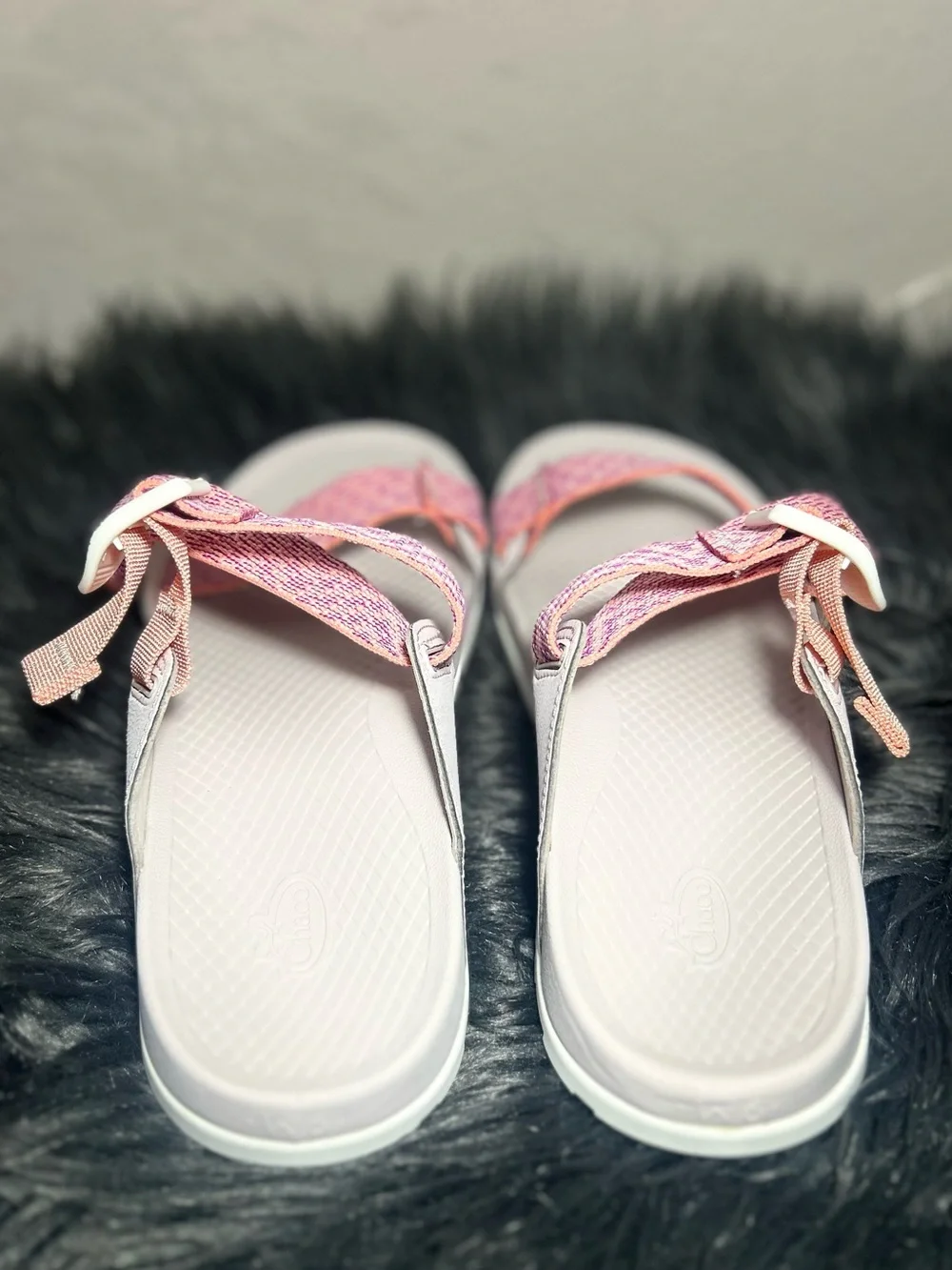Chaco Lowdown Slide Women's Pink & Coral Slide Sandal Size 6